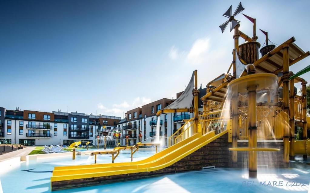 מידזיזדרויה Bel Mare Aqua Apartament Parking Gratis + Taras מראה חיצוני תמונה